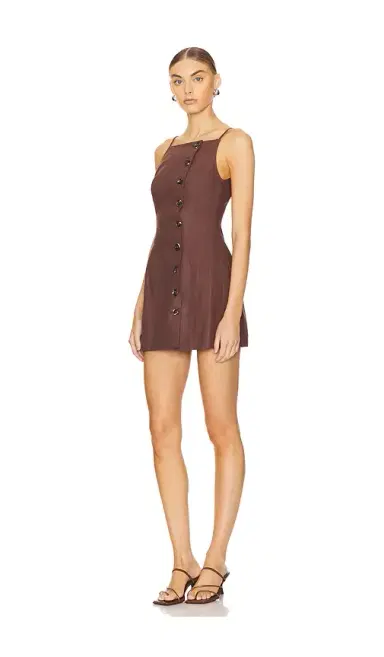 SNDYS Allegra Linen Mini Dress | Thumbnail 2