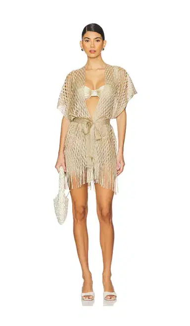 Luli Fama Short Caftan | Thumbnail 1