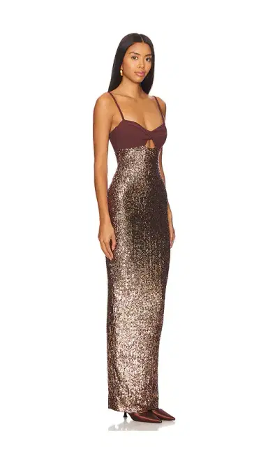 Nookie Monet Twist Gown | Thumbnail 2