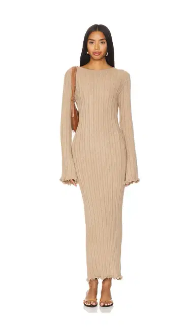 SNDYS Baha Long Sleeve Maxi Dress | Thumbnail 2