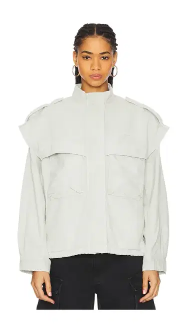 ALPHA INDUSTRIES Oversized Cotton Utility Jacket | Thumbnail 2