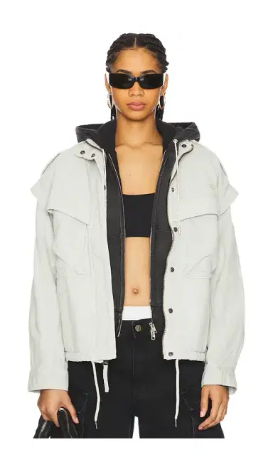 ALPHA INDUSTRIES Oversized Cotton Utility Jacket | Thumbnail 1