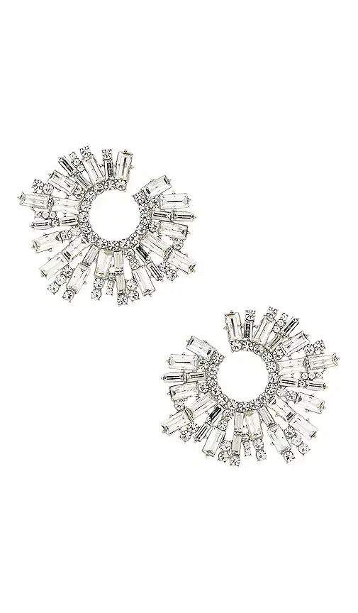 8 Other Reasons Stone Burst Statement Earrings