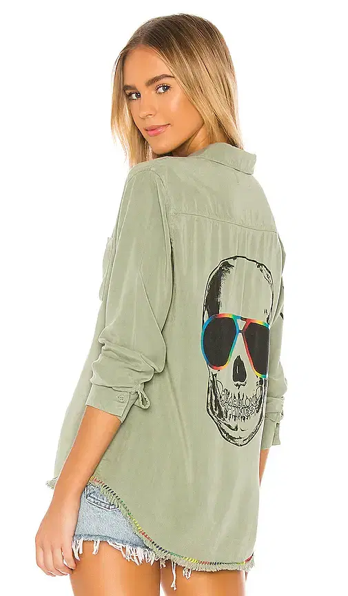 Lauren Moshi Sloan Button Up