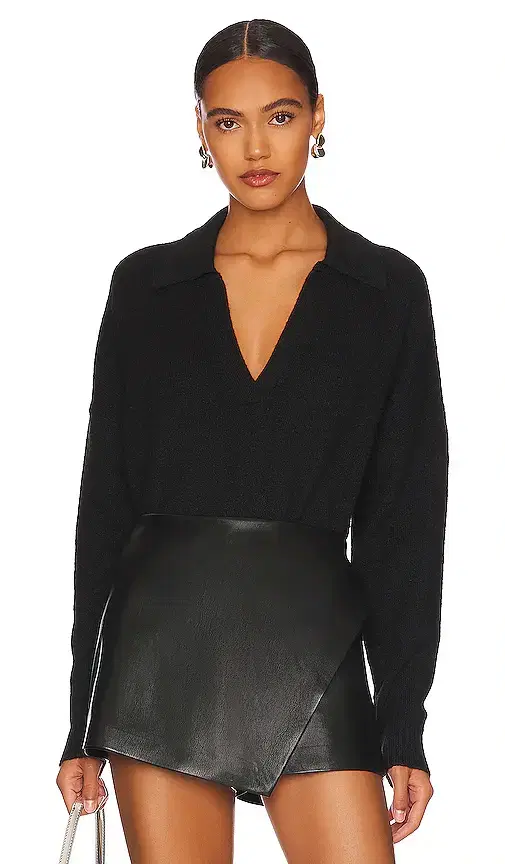 Central Park West Marti Polo Sweater
