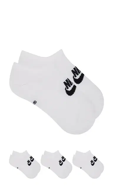 Nike 3 Pack No-Show Socks | Thumbnail 1 Nike 3 Pack No-Show Socks | Thumbnail 1