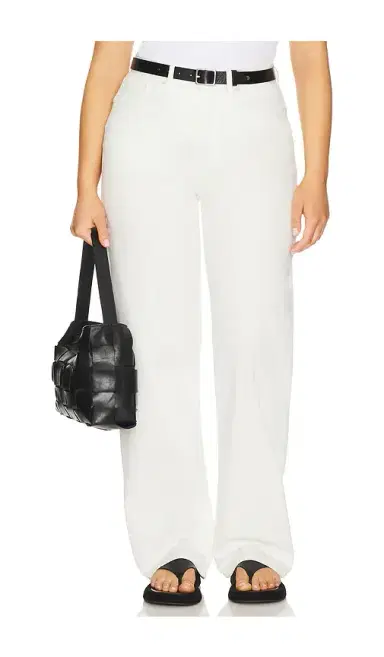 GOOD AMERICAN Twill Good Barrel Pant | Thumbnail 2 GOOD AMERICAN Twill Good Barrel Pant | Thumbnail 2