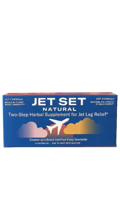 JET SET NATURAL Two-Step Herbal Supplement for Jet Lag Relief | Thumbnail 1 JET SET NATURAL Two-Step Herbal Supplement for Jet Lag Relief | Thumbnail 1