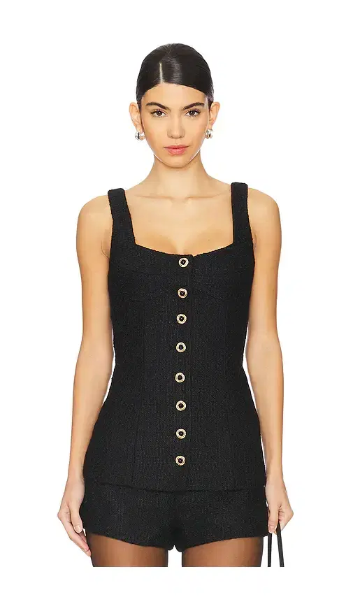 Jacquie Tweed Top