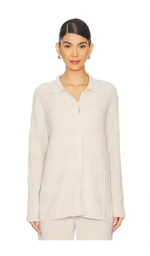 Barefoot Dreams CozyChic Ultra Light Wave Shirt
