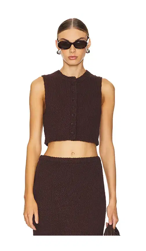 Agnese Cropped Vest