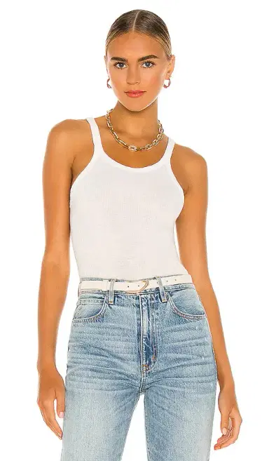 RE/DONE x Hanes Ribbed Tank | Thumbnail 1 RE/DONE x Hanes Ribbed Tank | Thumbnail 1