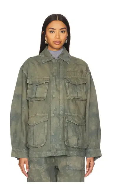 GRLFRND Kaia Oversized Drawstring Jacket | Thumbnail 2 GRLFRND Kaia Oversized Drawstring Jacket | Thumbnail 2
