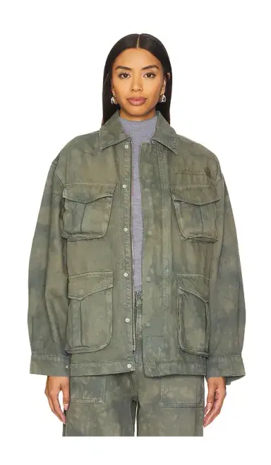 GRLFRND Kaia Oversized Drawstring Jacket | Thumbnail 1 GRLFRND Kaia Oversized Drawstring Jacket | Thumbnail 1