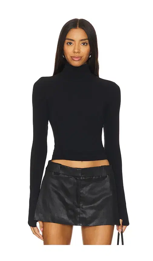 Ballet Body Turtleneck Long Sleeve Top