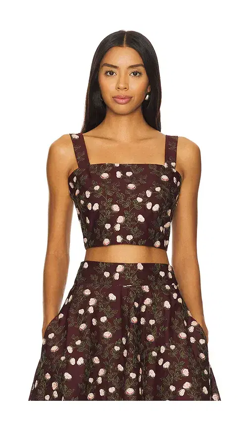 Agua by Agua Bendita Luciana Colibri Top