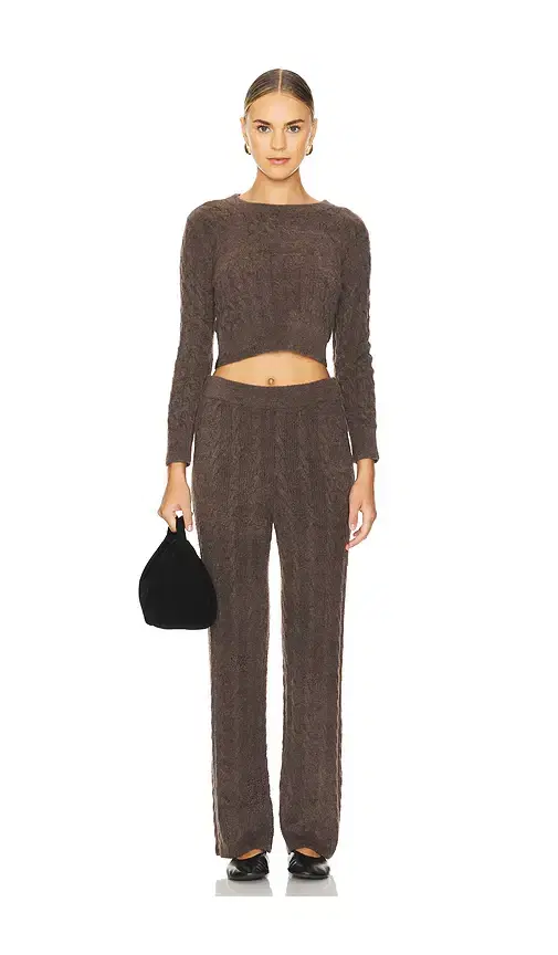 Barefoot Dreams x REVOLVE CozyChic Lite Cable Pullover & Pant Set