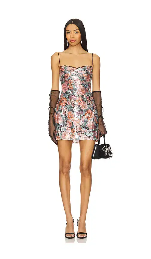 For Love & Lemons Ladonna Mini Dress