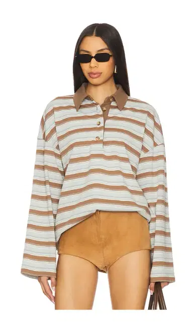 Lovers and Friends Rowan Rugby Top | Thumbnail 1