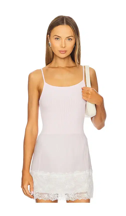 Ribbed Square Neck Bodysuit