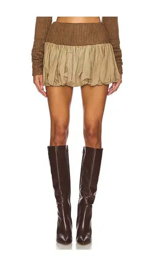 Zemeta Sandy Knit Balloon Skirt