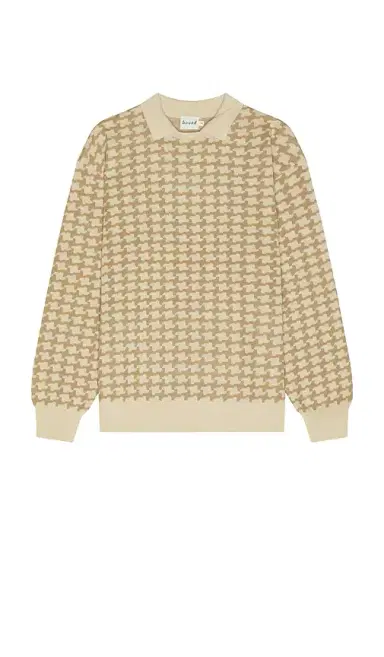 Bound Orbison Wool Long Sleeve Polo | Thumbnail 1