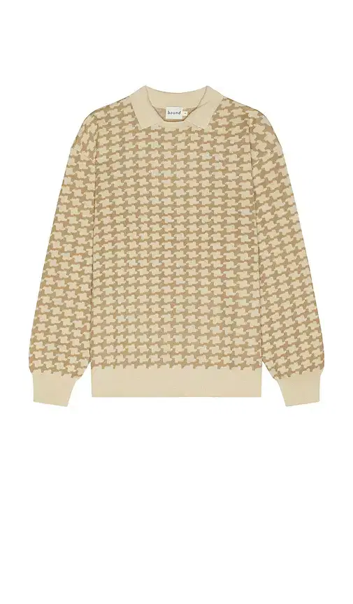 Orbison Wool Long Sleeve Polo