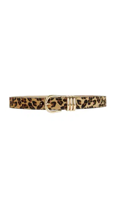 petit moments Polished Faux Fur Belt | Thumbnail 1