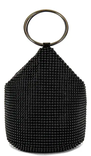 olga berg Bianca Ball Mesh Handle Bag | Thumbnail 2 olga berg Bianca Ball Mesh Handle Bag | Thumbnail 2