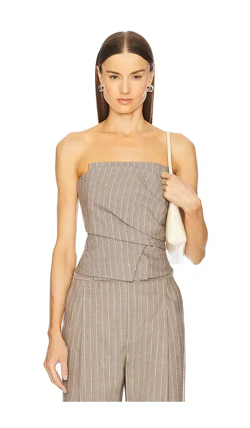 Wrap Bustier Top