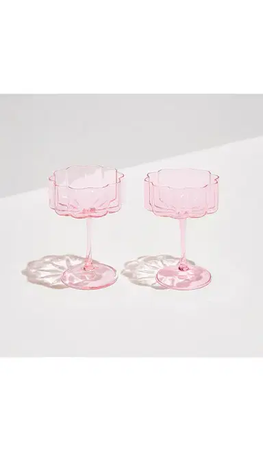 FAZEEK Wave Coupe Glasses Set of 2 | Thumbnail 2 FAZEEK Wave Coupe Glasses Set of 2 | Thumbnail 2