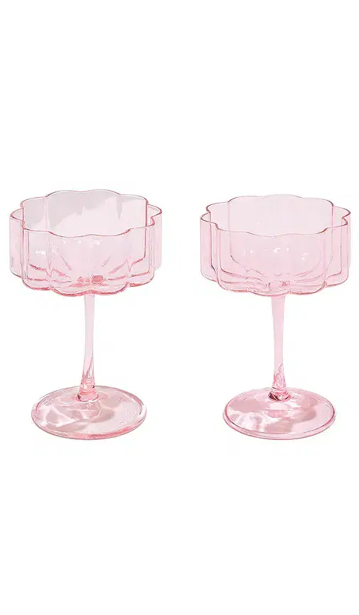 Fazeek Wave Coupe Glasses Set of 2