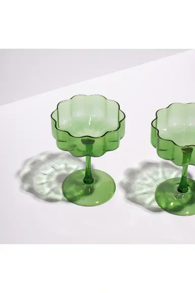 FAZEEK Wave Coupe Glasses Set of 2 | Thumbnail 5