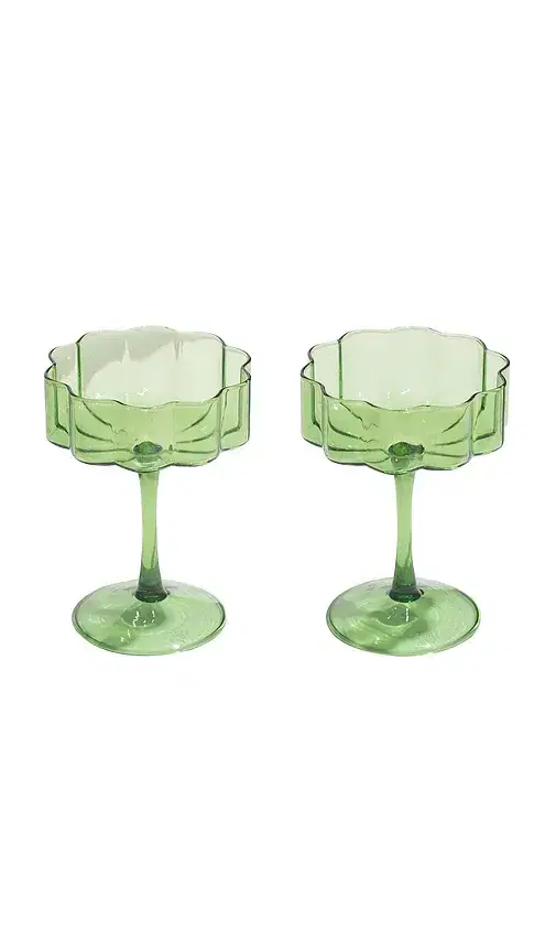 Fazeek Wave Coupe Glasses Set of 2