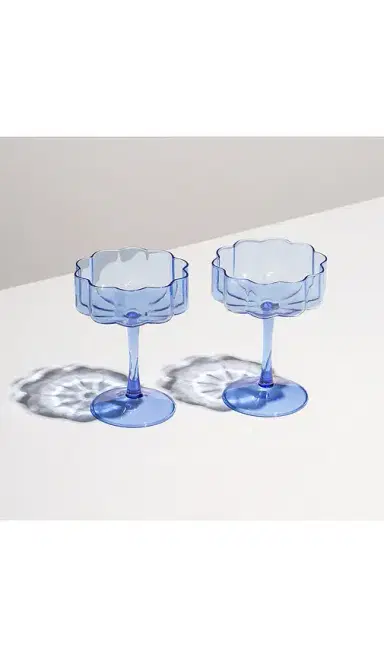 FAZEEK Wave Coupe Glasses Set of 2 | Thumbnail 2