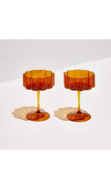 FAZEEK Wave Coupe Glasses Set of 2 | Thumbnail 2
