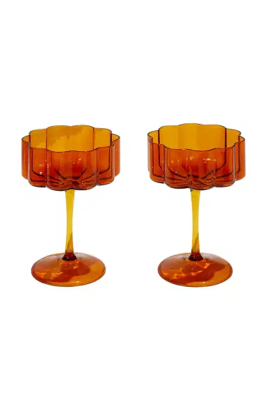 FAZEEK Wave Coupe Glasses Set of 2 | Thumbnail 3