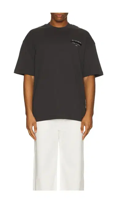 AllSaints Redact Short Sleeve Crew | Thumbnail 1 AllSaints Redact Short Sleeve Crew | Thumbnail 1