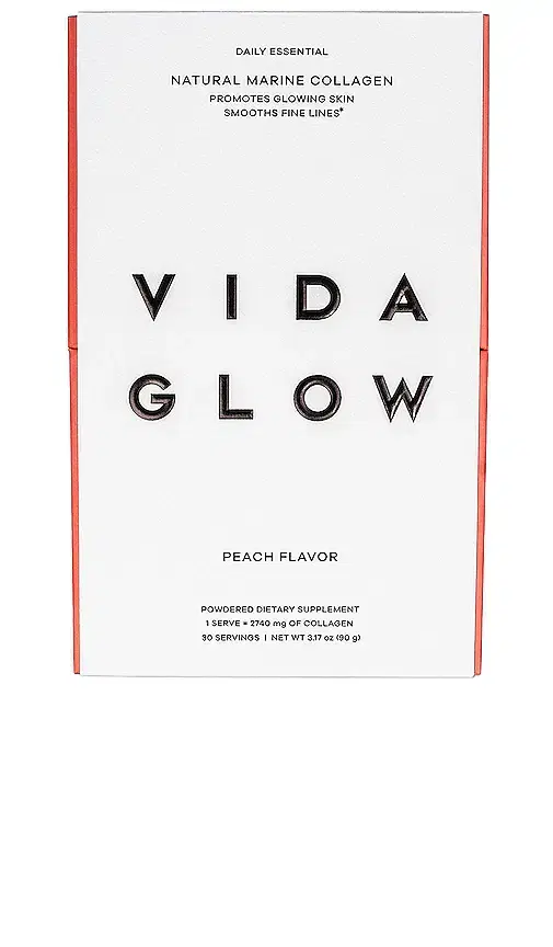 Vida Glow Natural Marine Collagen Sachets Peach