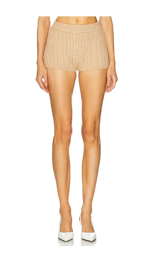 SEROYA Molly Cable Knit Hot Short