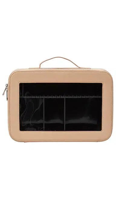 ETOILE COLLECTIVE Medium Clear Cosmetic Divider Case | Thumbnail 2 ETOILE COLLECTIVE Medium Clear Cosmetic Divider Case | Thumbnail 2