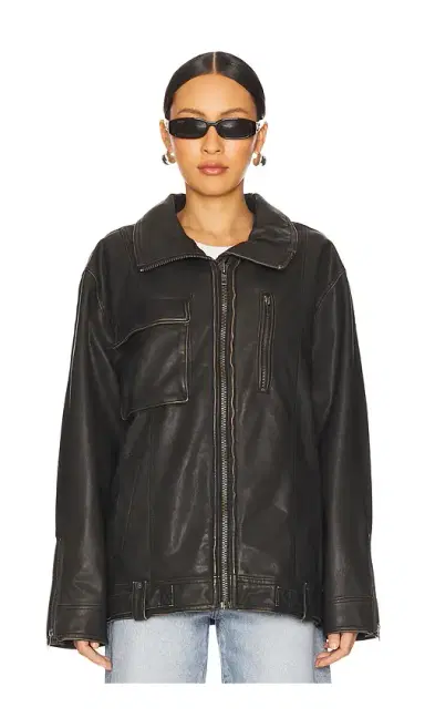 Free People x We The Free Buckle Up Faux Leather Jacket | Thumbnail 2 Free People x We The Free Buckle Up Faux Leather Jacket | Thumbnail 2