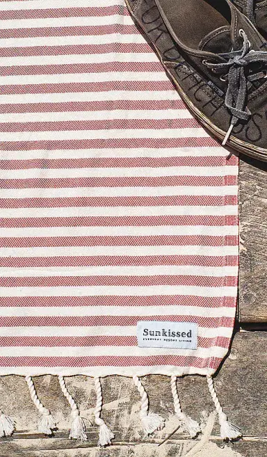 Sunkissed Bermuda Sand Free Beach Towel | Thumbnail 2