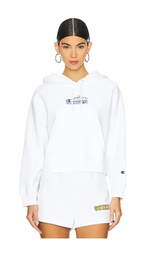 X Guizio Shrunken Pullover Hoodie