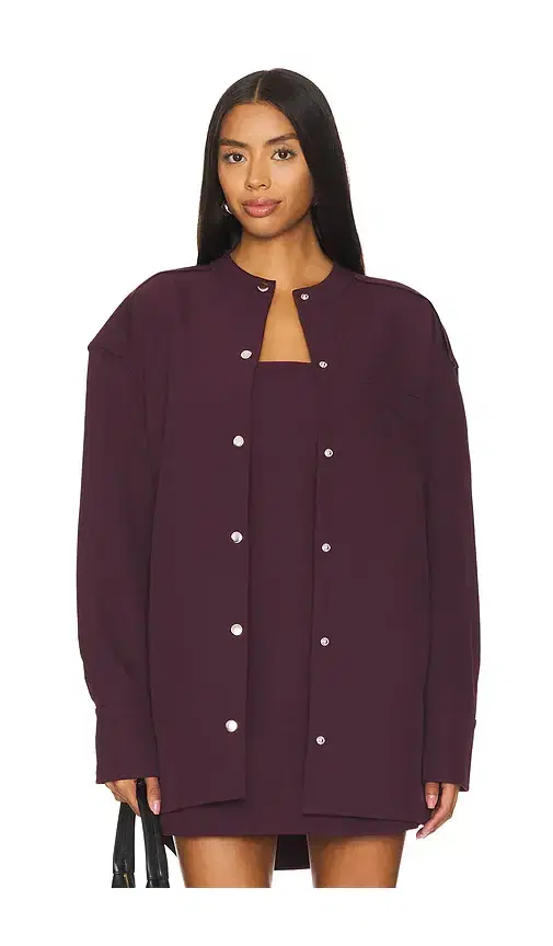 SEROYA Ali Heavy Crepe Shacket