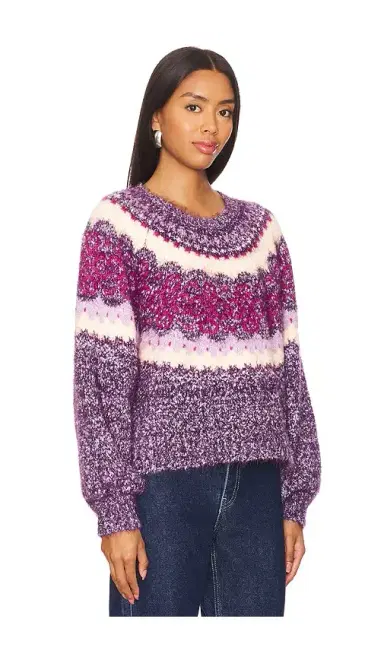 Free People Festive Frost Pullover | Thumbnail 2