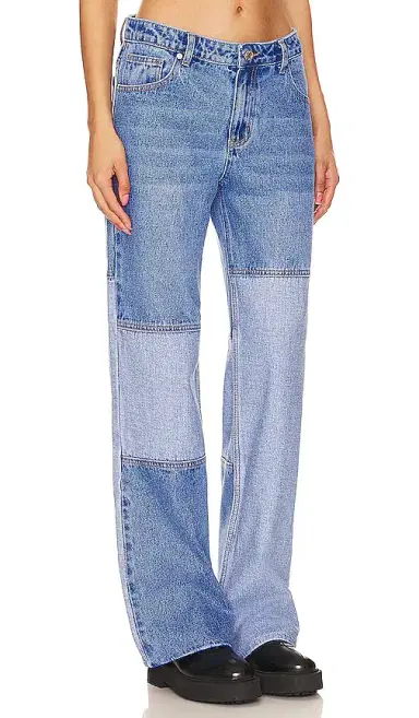 MORE TO COME Aluna Wide Leg Jeans | Thumbnail 2