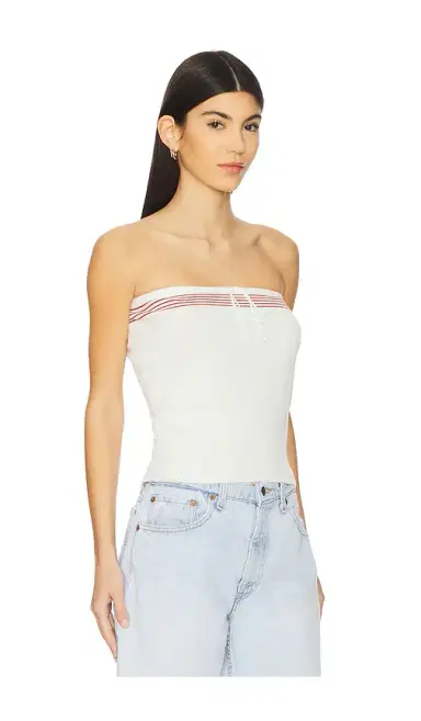 Faithfull Arlette Strapless Top | Thumbnail 2