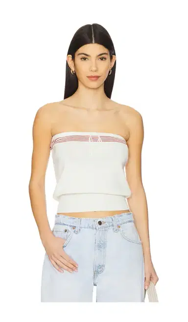 Faithfull Arlette Strapless Top | Thumbnail 1
