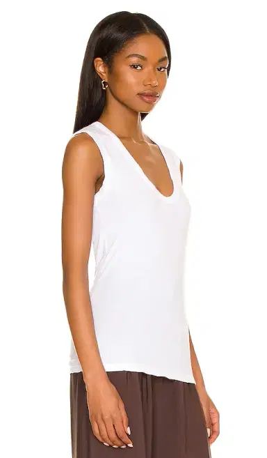Velvet by Graham & Spencer Estina Gauzy Whisper Scoop Neck Tank | Thumbnail 2